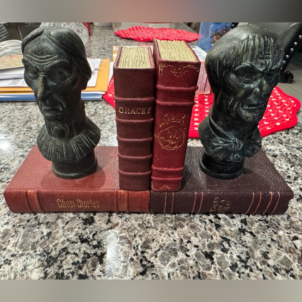 Disney Haunted mansion book ends